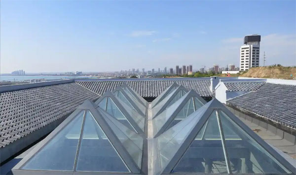 三角型屋顶采光天窗定制、安装+合肥善辉