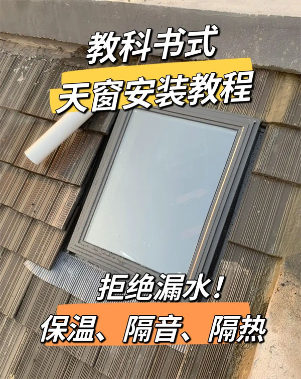 合肥斜屋面天窗安装（1）